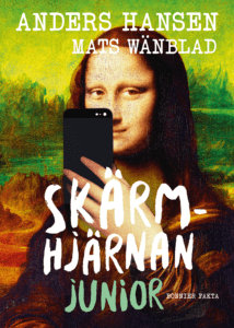 Bokomslag. Mona Lisa håller en smartphone framför sitt ansikte.