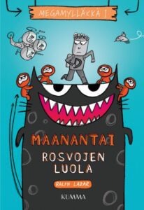 Kirjan kansikuva. Rosvoja ja ninjoja.