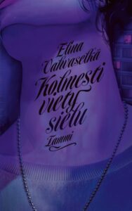 Kirjan kansikuva. Kannessa naisen kaula.