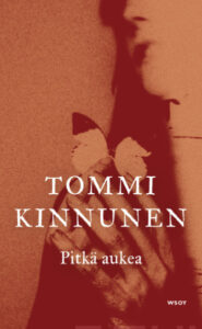 Kädet, perhonen ja ihmishahmo.