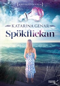 Kirjan kansikuva. Kannessa tyttö ja merenranta.